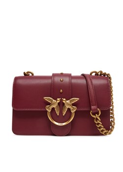 PINKO Torebka Love One Mini Cl PE 25 PCPL 100059 A0F1 Bordowy ze sklepu MODIVO w kategorii Kopertówki - zdjęcie 182627172