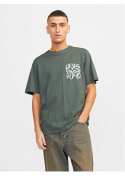 Jack&Jones T-Shirt Lafayette 12250435 Zielony Standard Fit ze sklepu MODIVO w kategorii T-shirty męskie - zdjęcie 182627210