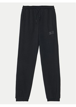 Jack&Jones Junior Spodnie dresowe 12179798 Czarny Regular Fit ze sklepu MODIVO w kategorii Spodnie chłopięce - zdjęcie 182627281