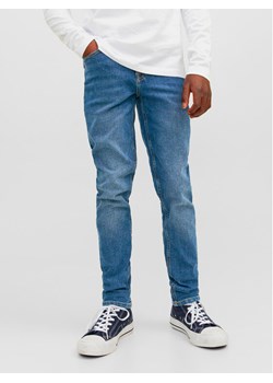 Jack&Jones Junior Jeansy Glenn 12257362 Niebieski Slim Fit ze sklepu MODIVO w kategorii Spodnie chłopięce - zdjęcie 182627350