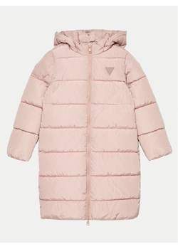 Guess Kurtka puchowa J4BL27 WB240 Różowy Regular Fit ze sklepu MODIVO w kategorii Kurtki dziewczęce - zdjęcie 182627364