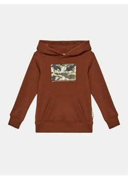 Jack&Jones Junior Bluza Vesterbro 12267454 Brązowy Standard Fit ze sklepu MODIVO w kategorii Bluzy chłopięce - zdjęcie 182627392