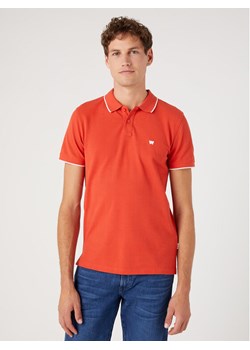 Wrangler Polo W7BHK4R41 112330857 Pomarańczowy Regular Fit ze sklepu MODIVO w kategorii T-shirty męskie - zdjęcie 182627404