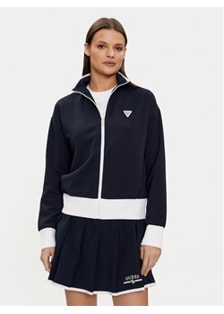 Guess Bluza Mylah V4GQ02 KBFB2 Granatowy Regular Fit ze sklepu MODIVO w kategorii Bluzy damskie - zdjęcie 182627440