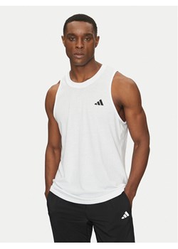 adidas Tank top Train Essentials Feelready Training Tank Top IC6947 Biały Slim Fit ze sklepu MODIVO w kategorii T-shirty męskie - zdjęcie 182627463