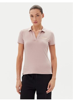 EA7 Emporio Armani Polo 7W000266 AF12500 U4079 Różowy Regular Fit ze sklepu MODIVO w kategorii Bluzki damskie - zdjęcie 182627550