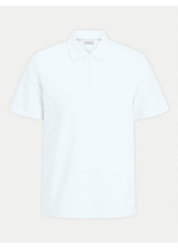 Jack&Jones Polo Benja 12269338 Biały Regular Fit ze sklepu MODIVO w kategorii T-shirty męskie - zdjęcie 182627580