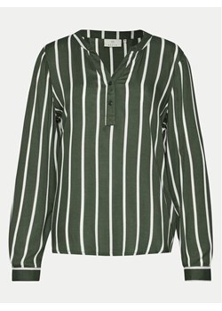 Kaffe Bluzka Stridy 10504279 Zielony Regular Fit ze sklepu MODIVO w kategorii Bluzki damskie - zdjęcie 182627612
