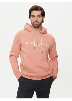 Tommy Hilfiger Bluza Logo MW0MW11599 Pomarańczowy Regular Fit ze sklepu MODIVO w kategorii Bluzy męskie - zdjęcie 182627613