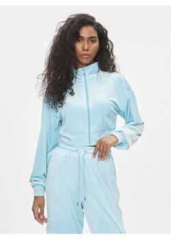 ONLY Bluza Onlrebel New L/S Cropped Highneck Swt 15310718 Błękitny Regular Fit ze sklepu MODIVO w kategorii Bluzy damskie - zdjęcie 182627631