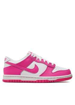 Nike Sneakersy Dunk Low (Gs) FB9109 102 Różowy ze sklepu MODIVO w kategorii Buty sportowe dziecięce - zdjęcie 182627734