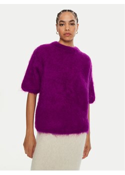 Dixie Sweter M277K008A Fioletowy Relaxed Fit - id: 0000304654732 - marki Dixie - 182627762 Dixie Sweter M277K008A Fioletowy Relaxed Fit ze sklepu MODIVO w kategorii Swetry damskie - zdjęcie 182627762
