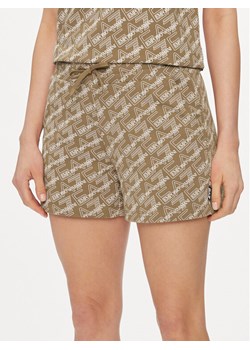 EA7 Emporio Armani Szorty sportowe 3DTS55 TJUAZ 1731 Brązowy Regular Fit ze sklepu MODIVO w kategorii Szorty - zdjęcie 182627944