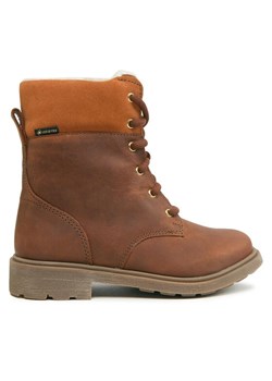 Clarks Kozaki Astrol Fur Gtx Gore-Tex 261686226 Brązowy ze sklepu MODIVO w kategorii Buty zimowe dziecięce - zdjęcie 182627951