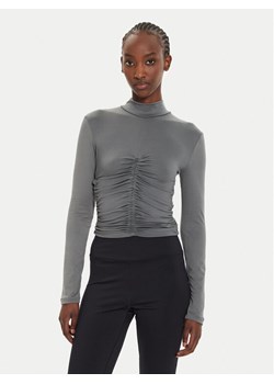 Brave Soul Bluzka LLT-589GRETAGREY Szary Slim Fit ze sklepu MODIVO w kategorii Bluzki damskie - zdjęcie 182627953