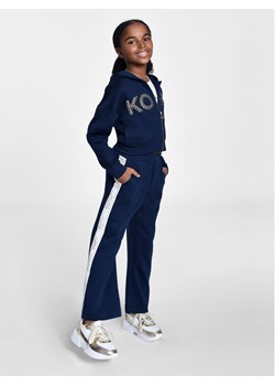 MICHAEL KORS KIDS Bluza R15221 Granatowy Regular Fit ze sklepu MODIVO w kategorii Bluzy dziewczęce - zdjęcie 182627954