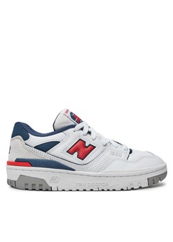 New Balance Sneakersy GSB550ED Biały ze sklepu MODIVO w kategorii Buty sportowe dziecięce - zdjęcie 182627991