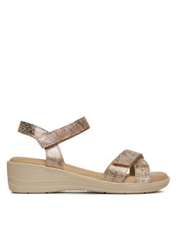 Go Soft Sandały WI23-ESTER-02 Beżowy ze sklepu MODIVO w kategorii Sandały damskie - zdjęcie 182628012