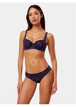 Triumph Biustonosz z fiszbiną Amourette Charm T WHP02 10214460 Granatowy ze sklepu MODIVO w kategorii Biustonosze - zdjęcie 182628041