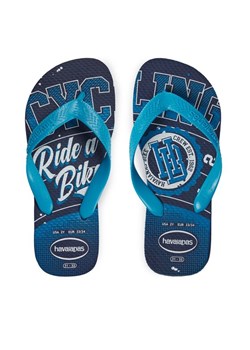 Havaianas Japonki 41272731327 Granatowy ze sklepu MODIVO w kategorii Klapki dziecięce - zdjęcie 182628103