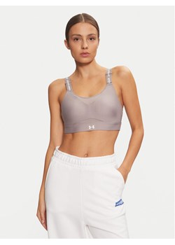 Under Armour Biustonosz sportowy Ua Infinity High Bra 1384112 Szary ze sklepu MODIVO w kategorii Biustonosze - zdjęcie 182628111
