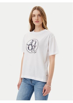 JOOP! T-Shirt 58 252JE58Tashi 30046236 Écru Regular Fit ze sklepu MODIVO w kategorii Bluzki damskie - zdjęcie 182628124