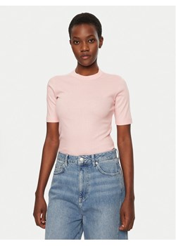 IVY OAK T-Shirt Kristin IO1100X2351 Różowy Slim Fit ze sklepu MODIVO w kategorii Bluzki damskie - zdjęcie 182628173