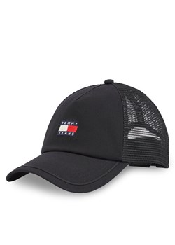 Tommy Jeans Czapka z daszkiem Tjm Heritage Trucker Cap AM0AM13287 Czarny ze sklepu MODIVO w kategorii Czapki z daszkiem męskie - zdjęcie 182628180