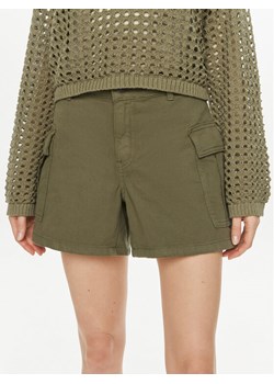 Noisy May Szorty materiałowe Smiley 27029292 Zielony Relaxed Fit ze sklepu MODIVO w kategorii Szorty - zdjęcie 182628204