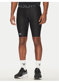 Under Armour Szorty sportowe HG Armour Lng 1361602 Czarny Slim Fit ze sklepu MODIVO w kategorii Spodenki męskie - zdjęcie 182628211