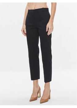 Tommy Hilfiger Chinosy Essential WW0WW39866 Granatowy Slim Fit ze sklepu MODIVO w kategorii Spodnie damskie - zdjęcie 182628280