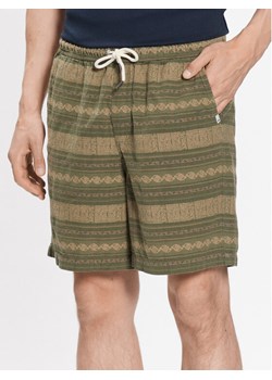 Quiksilver Szorty sportowe Taxeryd EQYWS03769 Zielony Regular Fit ze sklepu MODIVO w kategorii Spodenki męskie - zdjęcie 182628382