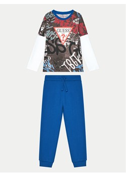 Guess Komplet bluzka i spodnie N5RG10 K8HM4 Kolorowy Regular Fit ze sklepu MODIVO w kategorii Komplety chłopięce - zdjęcie 182628412