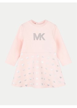 MICHAEL KORS KIDS Sukienka codzienna R30127 Różowy Regular Fit ze sklepu MODIVO w kategorii Sukienki niemowlęce - zdjęcie 182628510