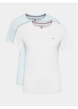 Tommy Jeans Komplet 2 t-shirtów DW0DW11459 Kolorowy Regular Fit ze sklepu MODIVO w kategorii Bluzki damskie - zdjęcie 182628544