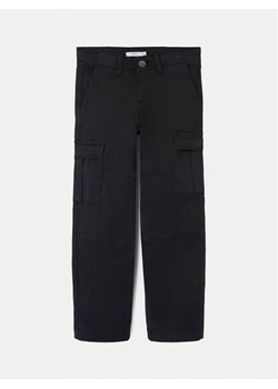 NAME IT Spodnie materiałowe 13234676 Czarny Slim Fit ze sklepu MODIVO w kategorii Spodnie dziewczęce - zdjęcie 182628710