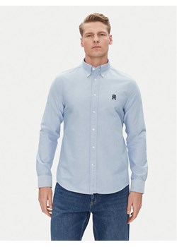 Tommy Hilfiger Koszula Heritage MW0MW39235 Błękitny Regular Fit ze sklepu MODIVO w kategorii Koszule męskie - zdjęcie 182628900