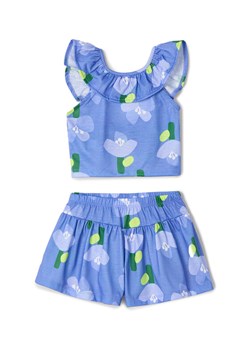 Mayoral Komplet top i spodenki 3286 Niebieski Regular Fit ze sklepu MODIVO w kategorii Komplety dziewczęce - zdjęcie 182628904