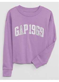 Gap Bluza 788206-01 Fioletowy Regular Fit ze sklepu MODIVO w kategorii Bluzy dziewczęce - zdjęcie 182628920