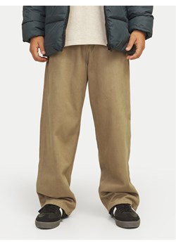 Jack&Jones Junior Spodnie materiałowe Alex 12262926 Brązowy Loose Fit ze sklepu MODIVO w kategorii Spodnie chłopięce - zdjęcie 182628970
