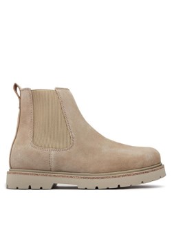 Birkenstock Sztyblety Highwood 1025747 Beżowy ze sklepu MODIVO w kategorii Buty zimowe męskie - zdjęcie 182629004