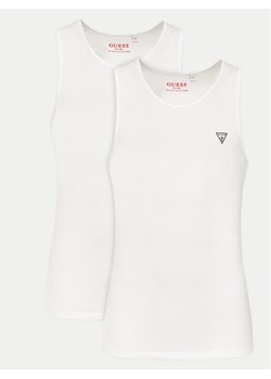 Guess Komplet 2 tank topów U97G15 KCD31 Biały Regular Fit ze sklepu MODIVO w kategorii T-shirty męskie - zdjęcie 182629013