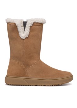 Geox Kozaki J Theleven Girl Wpf J46HYA 00022 C6627 S Brązowy ze sklepu MODIVO w kategorii Buty zimowe dziecięce - zdjęcie 182629020