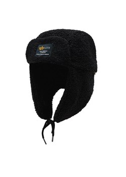Alpha Industries Czapka Alpha Teddy Hat 108903 Czarny ze sklepu MODIVO w kategorii Czapki zimowe męskie - zdjęcie 182629032