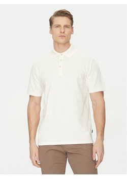 Jack&Jones Polo William 12257315 Biały Regular Fit ze sklepu MODIVO w kategorii T-shirty męskie - zdjęcie 182629053