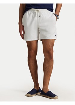 Polo Ralph Lauren Szorty kąpielowe 710957782014 Biały Classic Fit ze sklepu MODIVO w kategorii Kąpielówki - zdjęcie 182629090