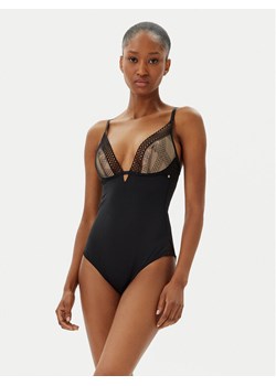 BOSS Body Eyelet 50540430 Czarny ze sklepu MODIVO w kategorii Body damskie - zdjęcie 182629394