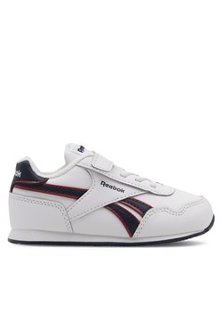 Reebok Sneakersy ROYAL CL JOG HP8665 Biały ze sklepu MODIVO w kategorii Buty sportowe dziecięce - zdjęcie 182629513