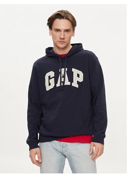 Gap Bluza 868453-01 Granatowy Regular Fit ze sklepu MODIVO w kategorii Bluzy męskie - zdjęcie 182629523