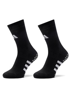 adidas Zestaw 3 par wysokich skarpet unisex Performance Cushioned IP2645 Czarny ze sklepu MODIVO w kategorii Skarpetki męskie - zdjęcie 182629530